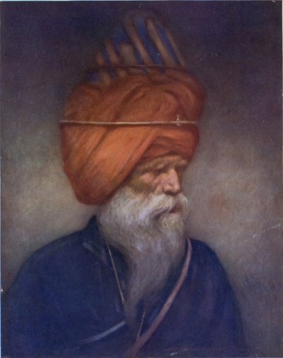 Een Sikh Speerdrager door Mortimer Ludington Menpes
